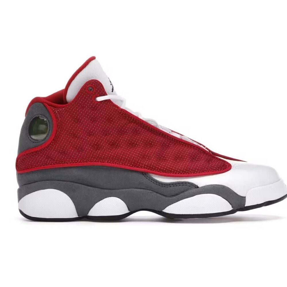 NIKE Air Jordan 13 Retro 'Gym Red Flint Grey' Sneakers Size 10